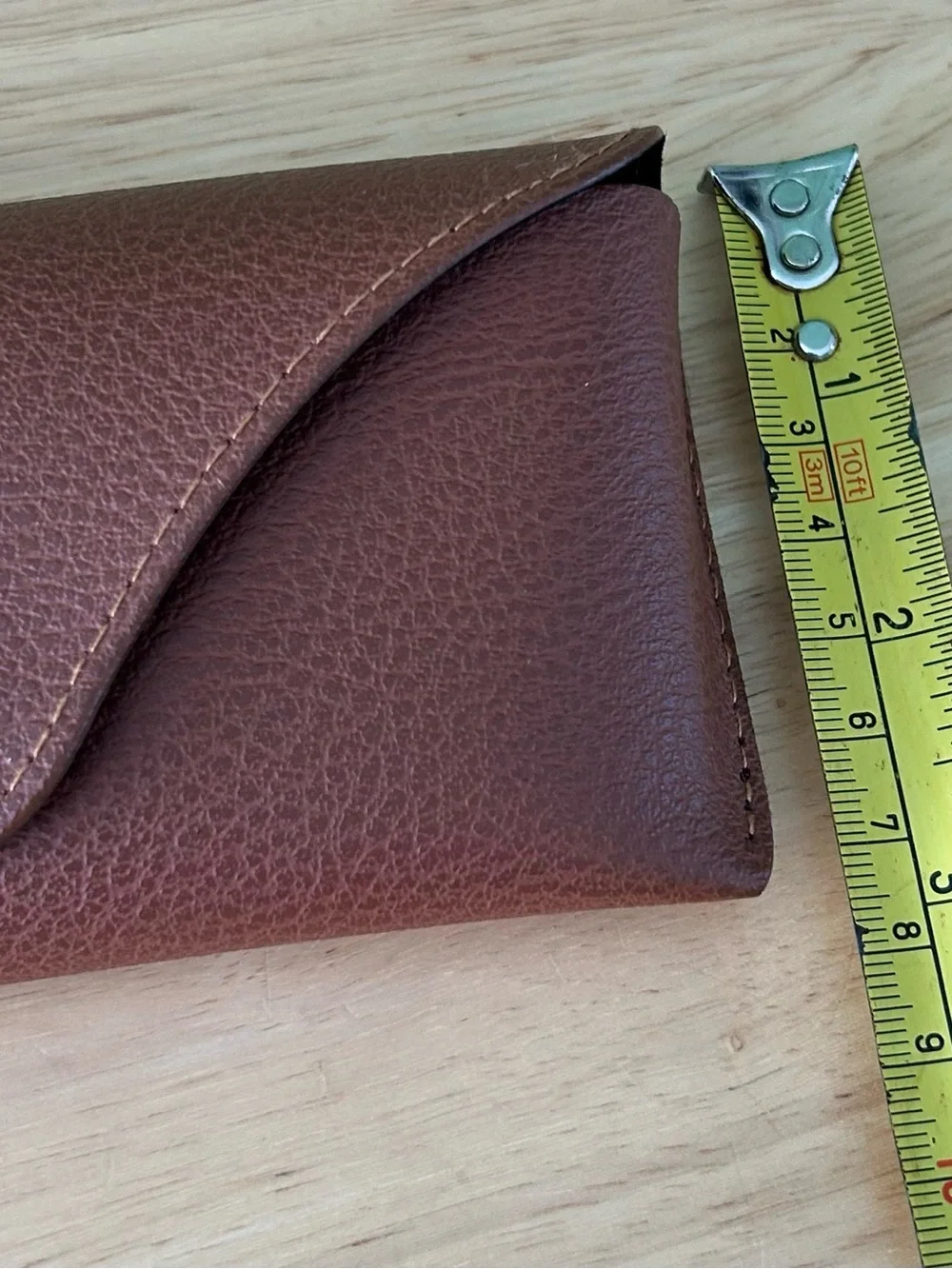 Ray-Ban Brown Leather Sunglasses Case